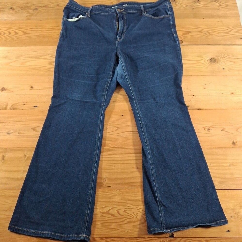 Old Navy High Rise Wow Flare Size 18 Womens Jeans B lue